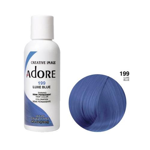 Adore Semi Permanent Hair Colour - 199 Luxe Blue 118ml