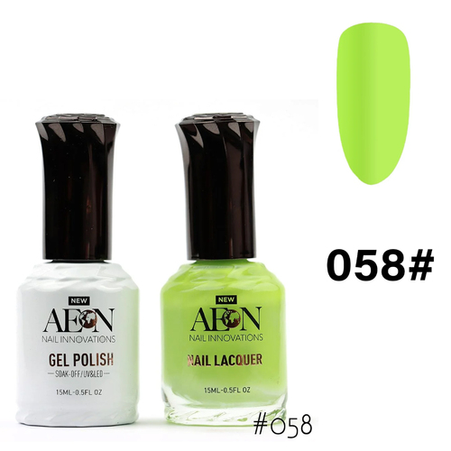 AEON Duo Gel & Nail Lacquer 058 15ml