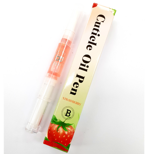Billionaire Cuticle Revitalizer Oil Pen Nail Treatment - Strawberry 5ml