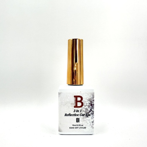 Billionaire Magnetic Reflective Cat Eye Gel Nail Polish 01 15ml