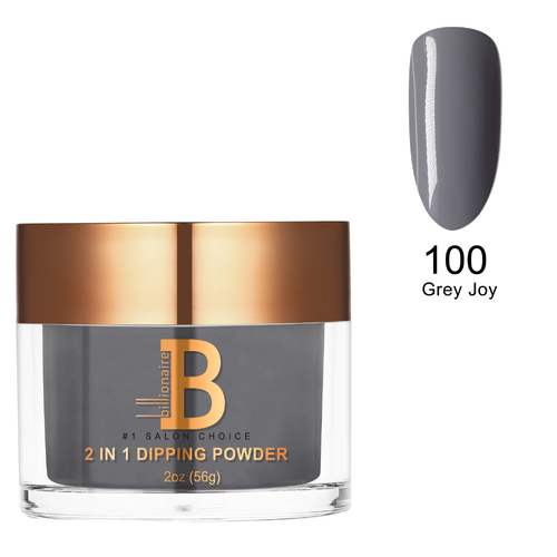 Billionaire Dip/Acrylic Powder - 100 Grey Joy 56g