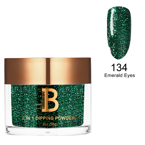 Billionaire Dip/Acrylic Powder - 134 Emerald Eyes 56g