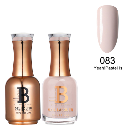 Billionaire Gel & Lacquer Duo - 083 Yeah! Pastel Is 15ml