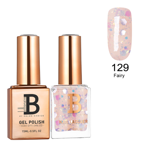 Billionaire Gel & Lacquer Duo - 129 Fairy 15ml