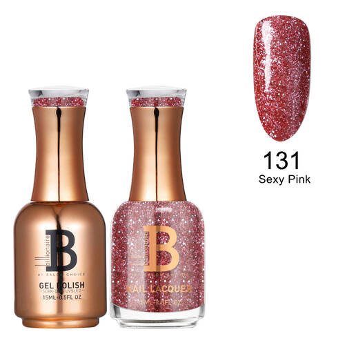 Billionaire Gel & Lacquer Duo - 131 Sexy Pink 15ml