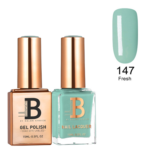 Billionaire Gel & Lacquer Duo - 147 Fresh 15ml