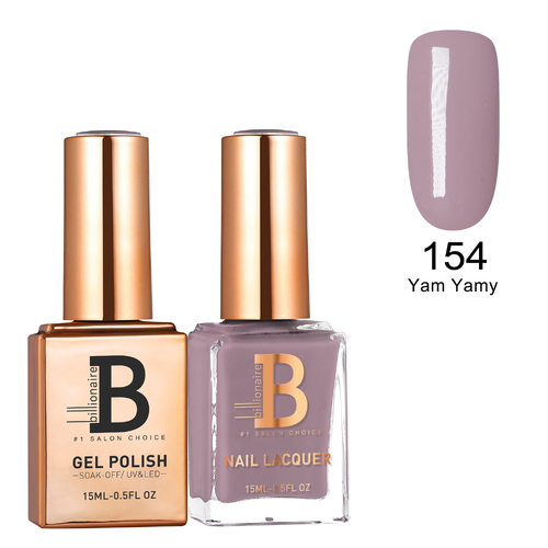 Billionaire Gel & Lacquer Duo - 154 Yam Yamy 15ml