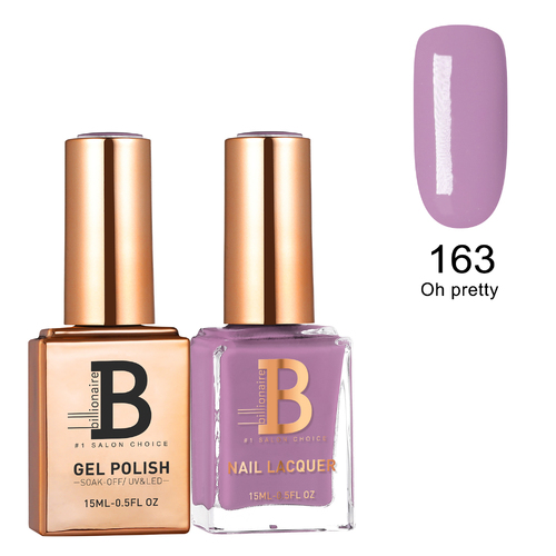 Billionaire Gel & Lacquer Duo - 163 Oh Pretty 15ml