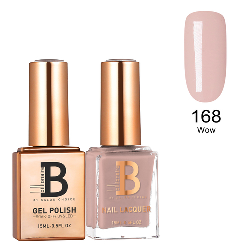 Billionaire Gel & Lacquer Duo - 168 Wow 15ml