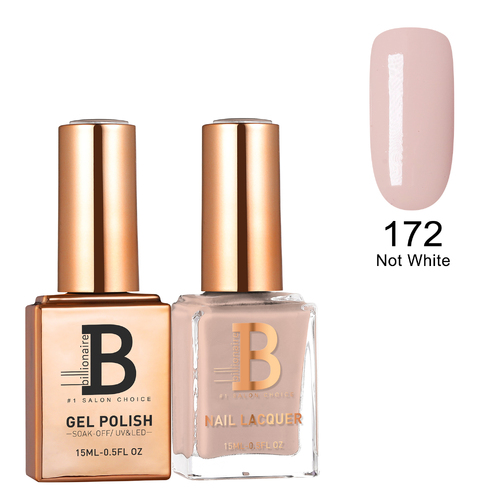 Billionaire Gel & Lacquer Duo - 172 Not White 15ml