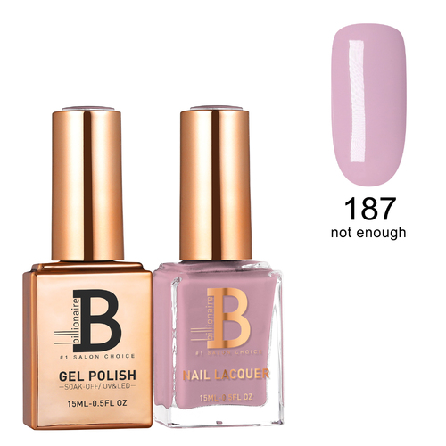 Billionaire Gel & Lacquer Duo - 187 Not Enough 15ml