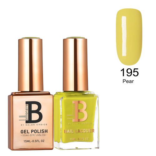 Billionaire Gel & Lacquer Duo - 195 Pear 15ml