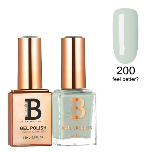 Billionaire Gel & Lacquer Duo - 200 Feel Better? 15ml