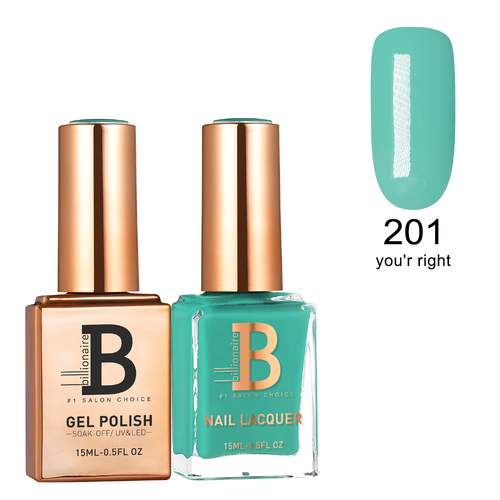 Billionaire Gel & Lacquer Duo - 201 You'r Right 15ml