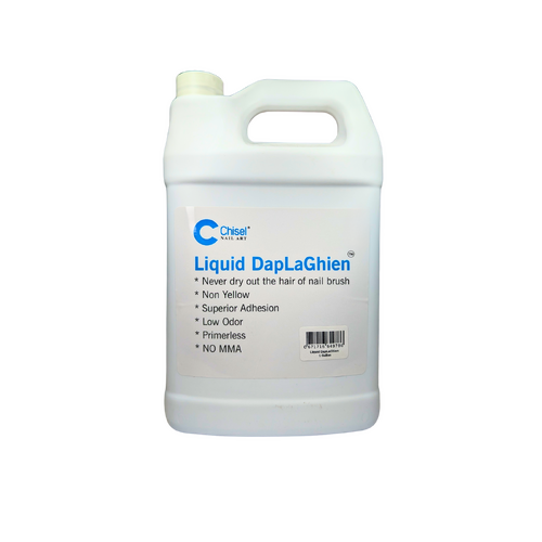 Chisel - Nail Acrylic Dip & Ombre Monomer Liquid (No MMA) Pink- 1 Gallon