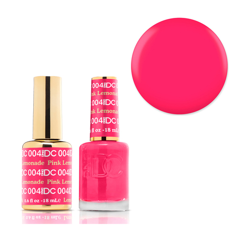 DND 004 Pink Lemonade - DC Collection Gel & Lacquer Duo 18ml