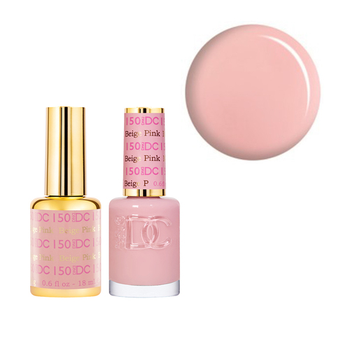 DND 150 Beige Pink - DC Collection Gel & Lacquer Duo 18ml