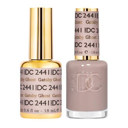 DND 2441 Gatsby Ghost - DC Sheer Collection Gel & Lacquer Duo 18ml