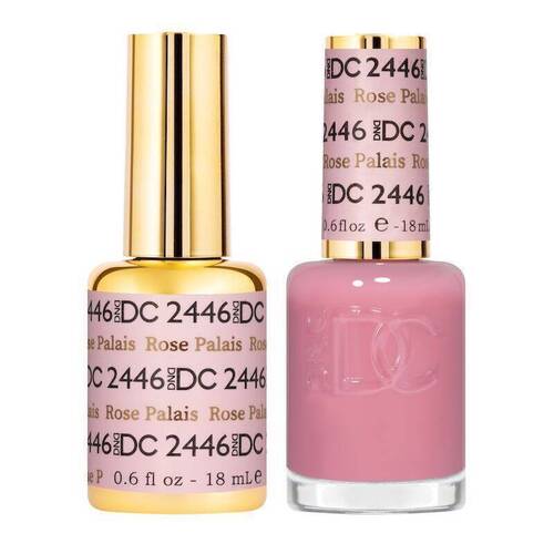 DND 2446 Rose Palais - DC Sheer Collection Gel & Lacquer Duo 18ml