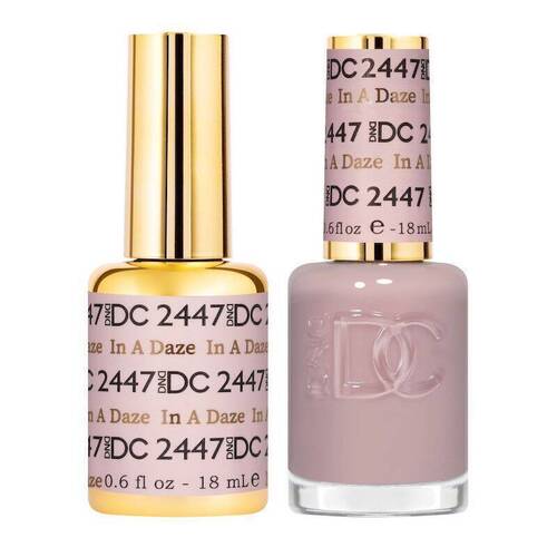 DND 2447 In A Daze - DC Sheer Collection Gel & Lacquer Duo 18ml