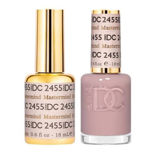 DND 2455 Mastermind - DC Sheer Collection Gel & Lacquer Duo 18ml