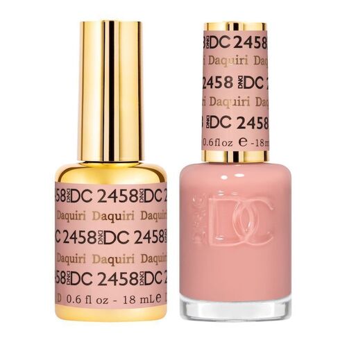 DND 2458 Daiquiri - DC Sheer Collection Gel & Lacquer Duo 18ml