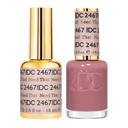 DND 2467 Need That - DC Sheer Collection Gel & Lacquer Duo 18ml