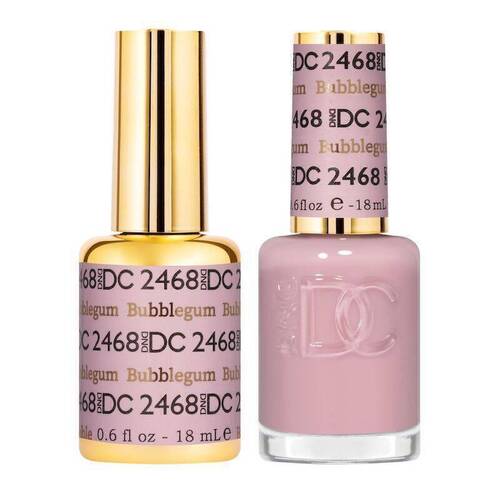 DND 2468 Bubblegum - DC Sheer Collection Gel & Lacquer Duo 18ml