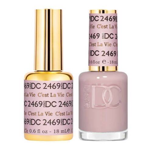 DND 2469 C'est la Vie - DC Sheer Collection Gel & Lacquer Duo 18ml