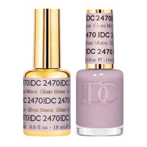 DND 2470 Gloss Moon - DC Sheer Collection Gel & Lacquer Duo 18ml