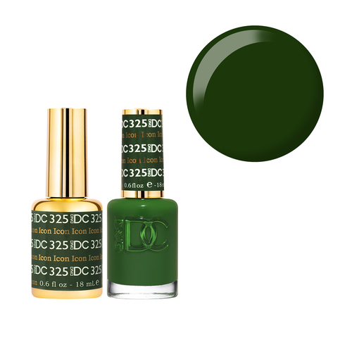 DND 325 Icon - DC Collection Nail Gel & Lacquer Polish Duo 18ml