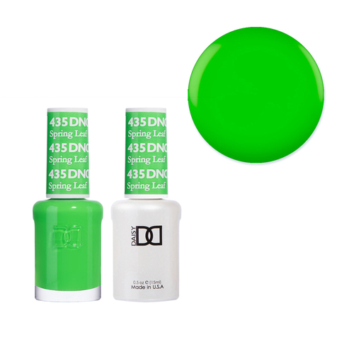 DND 435 Spring Leaf - Daisy Collection Gel & Lacquer Duo 15ml