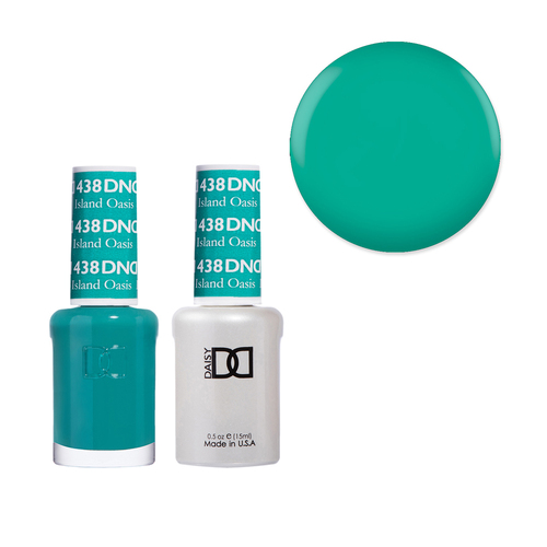 DND 438 Island Oasis - Daisy Collection Gel & Lacquer Duo 15ml