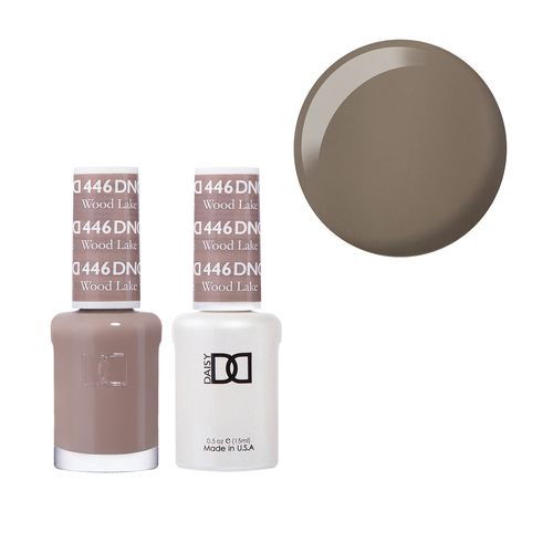 DND 446 Wood Lake - Daisy Collection Gel & Lacquer Duo 15ml