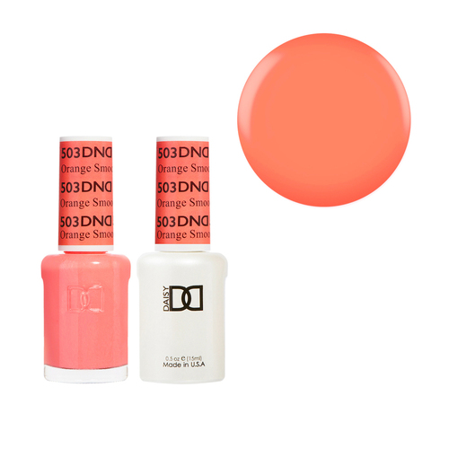 DND 503 Orange Smoothie - Daisy Collection Gel & Lacquer Duo 15ml