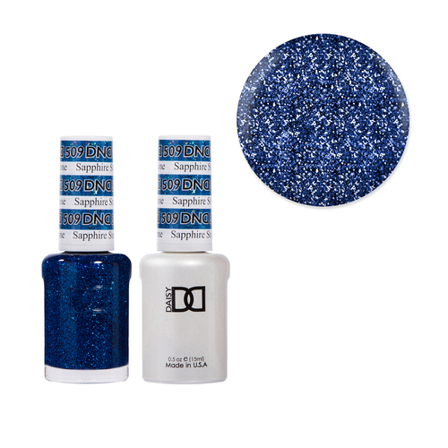 DND 509 Sapphire Stone - Daisy Collection Gel & Lacquer Duo 15ml