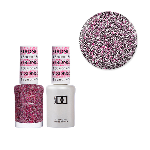 DND 518 4 Season - Daisy Collection Gel & Lacquer Duo 15ml