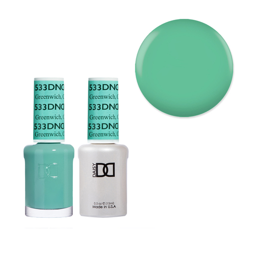 DND 533 Greenwich - Daisy Collection Gel & Lacquer Duo 15ml