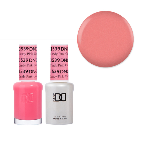 DND 539 Candy Pink - Daisy Collection Gel & Lacquer Duo 15ml