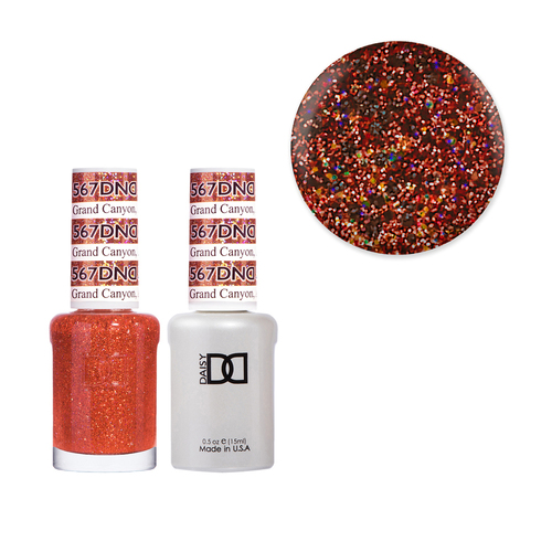 DND 567 Grand Canyon - Daisy Collection Gel & Lacquer Duo 15ml