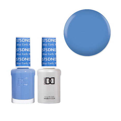 DND 575 Blue Earth - Daisy Collection Gel & Lacquer Duo 15ml