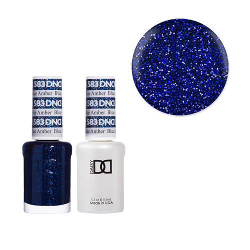 DND 583 Blue Amber - Daisy Collection Gel & Lacquer Duo 15ml