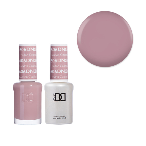 DND 606 London Coach - Daisy Collection Gel & Lacquer Duo 15ml