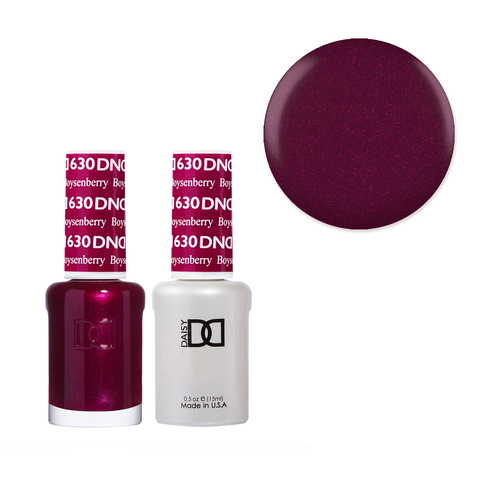 DND 630 Boysenberry - Daisy Collection Gel & Lacquer Duo 15ml