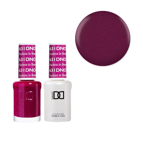 DND 631 Fuchsia in Beauty - Daisy Collection Gel & Lacquer Duo 15ml