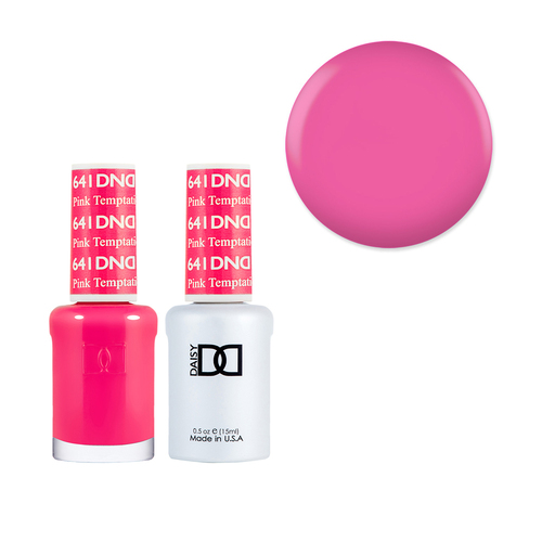 DND 641 Pink Temptation - Daisy Collection Gel & Lacquer Duo 15ml