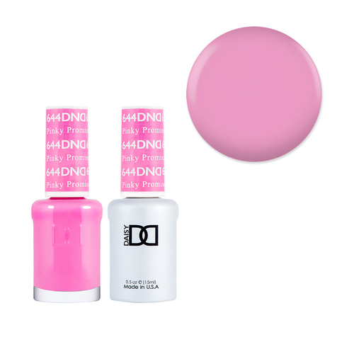 DND 644 Pinkie Promise - Daisy Collection Gel & Lacquer Duo 15ml