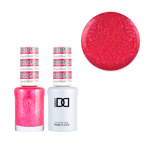 DND 682 Guardian Slimmer - Daisy Collection Gel & Lacquer Duo 15ml