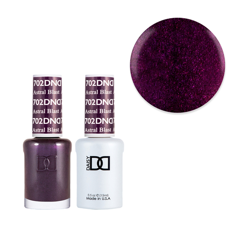 DND 702 Astral Blast - Daisy Collection Gel & Lacquer Duo 15ml