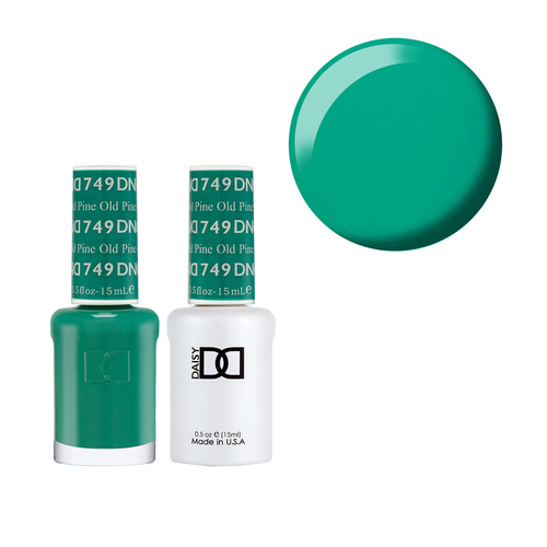 DND 749 Old Pine - Daisy Collection Nail Gel & Lacquer Polish Duo 15ml